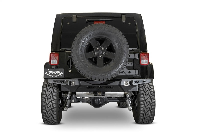 Addictive Desert Designs 17-18 Jeep JK Stealth Fighter HD Rear Bumper Bumpers - Steel Addictive Desert Designs