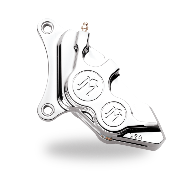 Performance Machine 00-17 HD Caliper 137x4B Left 11.5in - Polished Brake Calipers - Perf Performance Machine