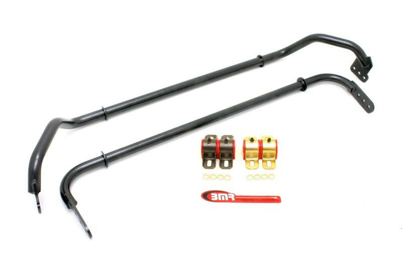 BMR 10-11 Chevrolet Camero Front and Rear Sway Bar Kit w/ Bushings - Black Hammertone Sway Bars BMR Suspension