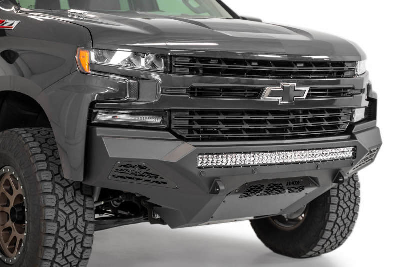 Addictive Desert Designs 19-21 Chevy Silverado 1500 Stealth Fighter Front Bumper Bumpers - Steel Addictive Desert Designs