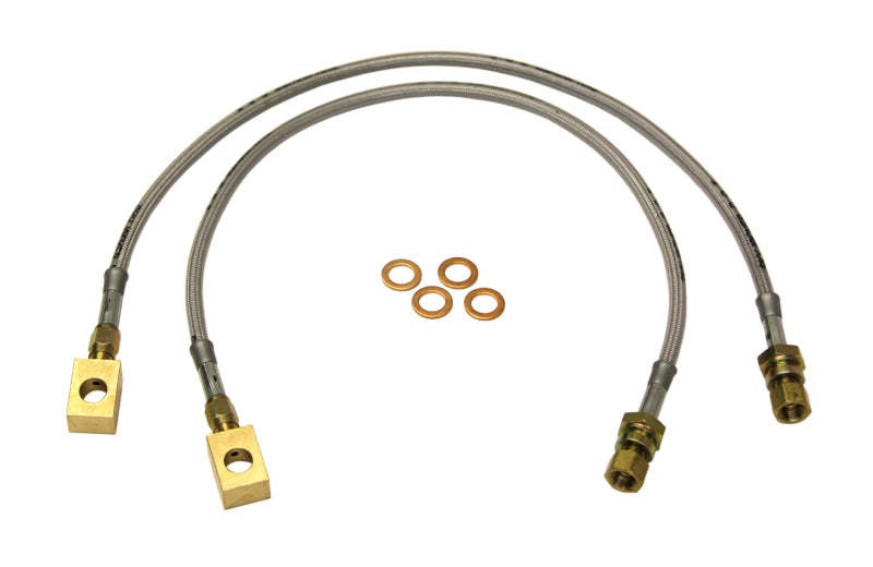 Skyjacker 1974-1977 International Scout II 4 Wheel Drive Brake Hose Brake Line Kits Skyjacker