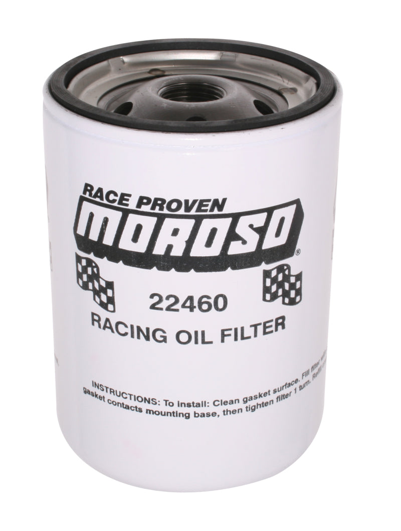 Moroso Chevrolet 13/16in Thread 5-1/4in Tall Oil Filter - Racing Oil Filters Moroso