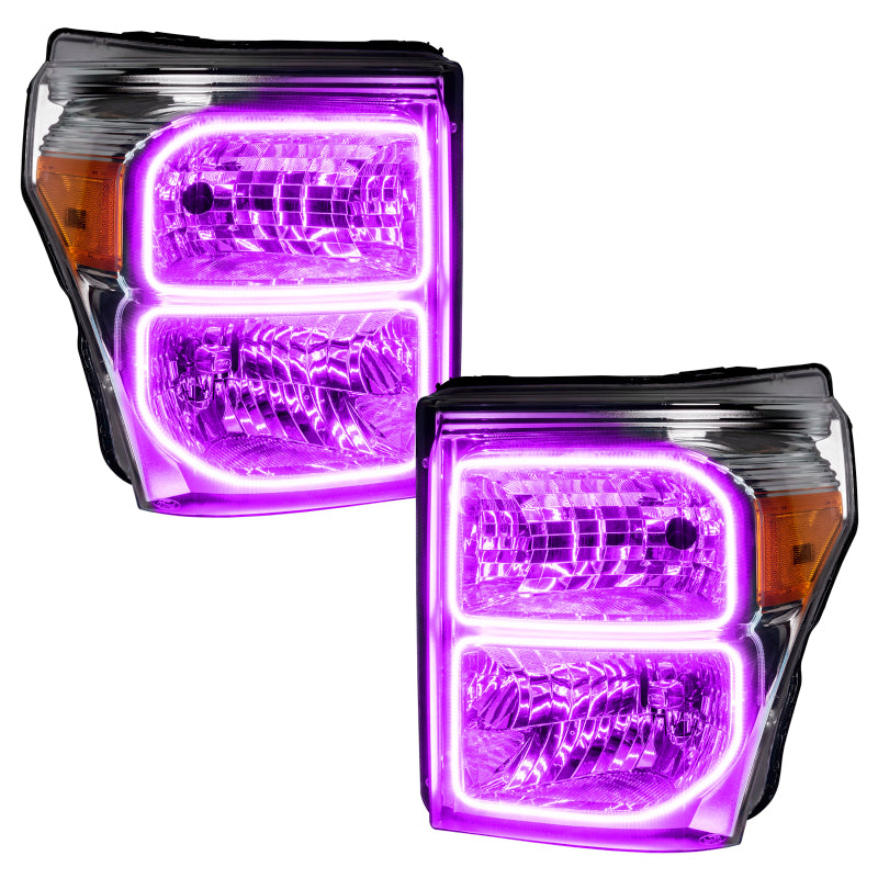 Oracle 11-16 Ford F250/350 LED HL - ColorSHIFT w/ BC1 Controller Headlights ORACLE Lighting