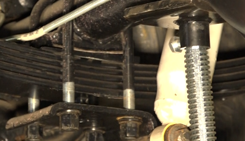 Fishbone Offroad Universal 8in Leaf Spring Shim - Black Shackle Kits Fishbone Offroad