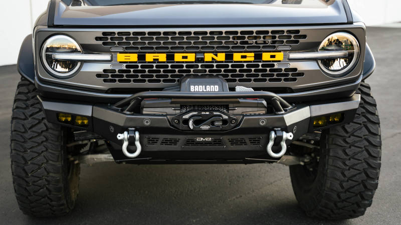 DV8 Offroad 21-23 Ford Bronco Spec Series Front Bumper Bumpers - Steel DV8 Offroad