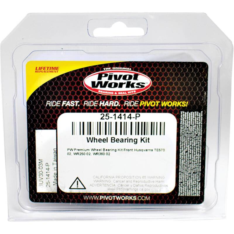 Pivot Works Husqvarna Wheel Bearing Kit Premium Bearings Control Arms Pivot Works