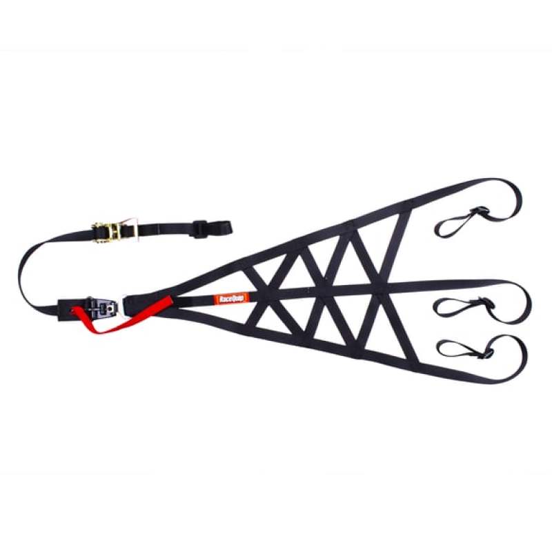 RaceQuip Black SFI 37.1 Side Roll Cage Net Roll Cage Components Racequip