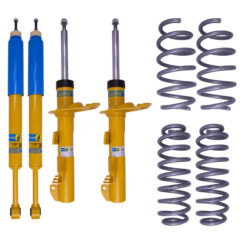 Bilstein B12 Pro-Lift Kit 14-19 Jeep Cherokee Front and Rear Suspension Kit Shock & Spring Kits Bilstein