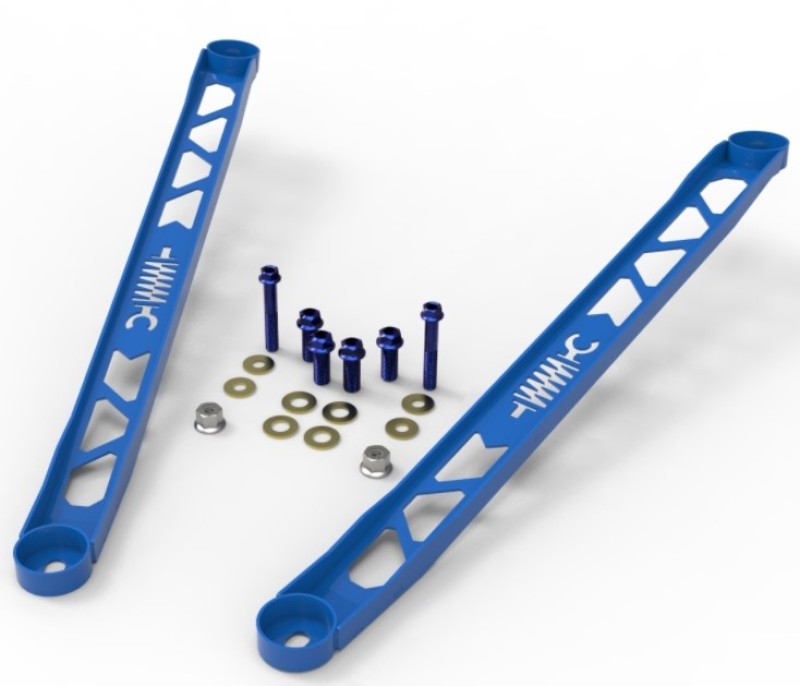 aFe CONTROL 304 Stainless Steel Front Suspension Strut Brace Blue - Toyota GR Supra (A90) 20-21 Strut Bars aFe