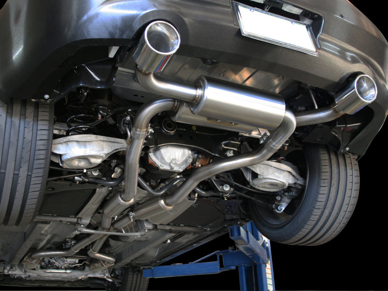 aFe Takeda 2-1/2in 304SS Cat-Back Exhaust Infiniti G37 08-13/Q60 14-15 V6-3.7 w/ Polished Tips Catback aFe