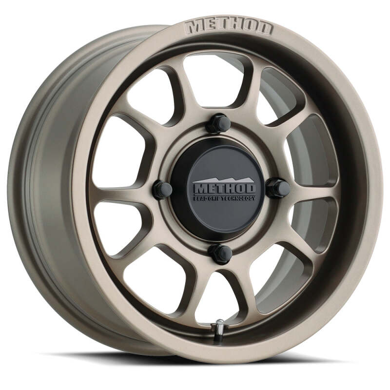 Method MR409 Bead Grip 15x7 / 5+2/38mm Offset / 5x4.5 / 72 CB Steel Grey Wheel Wheels - Cast Method Wheels