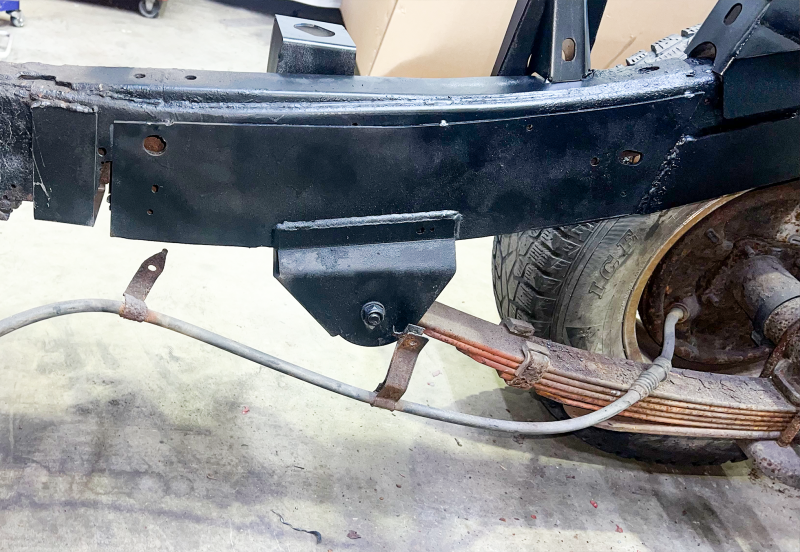 Rust Buster 2004-2012 Chevy Colorado & GMC Canyon Rear ward Leaf Spring Mount - Left Shock & Spring Kits RustBuster