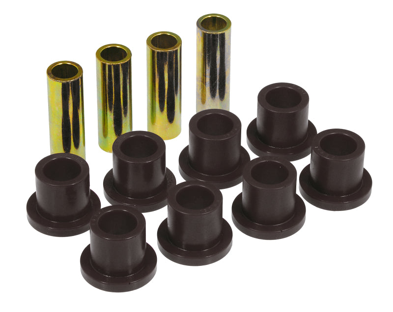 Prothane 73-79 Ford F250 Crew Cab / F350 Rear Spring & Shackle Bushings - Black Bushing Kits Prothane