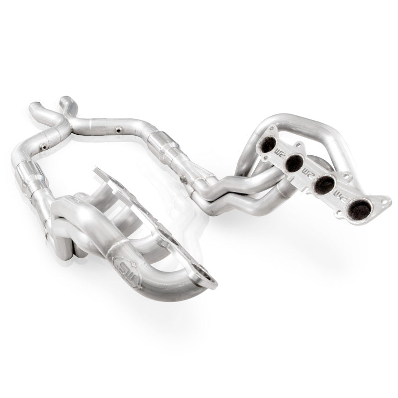 Stainless Works 2011-14 Mustang GT Headers 1-7/8in Primaries High-Flow Cats 3in X-Pipe Catback Stainless Works