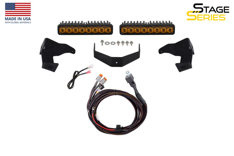 Diode Dynamics Tacoma 2024 Stealth Lightbar SS10 Max White Combo Light Bars & Cubes Diode Dynamics