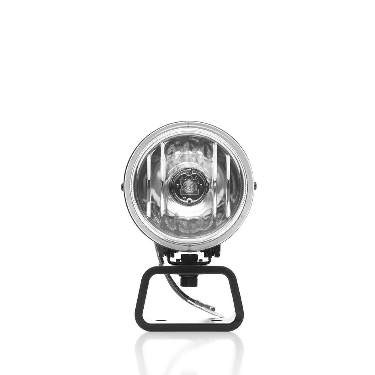 KC HiLiTES Rally 400 4in. Round Halogen Light 55w Spread Beam (Single) - Black Light Bars & Cubes KC HiLiTES