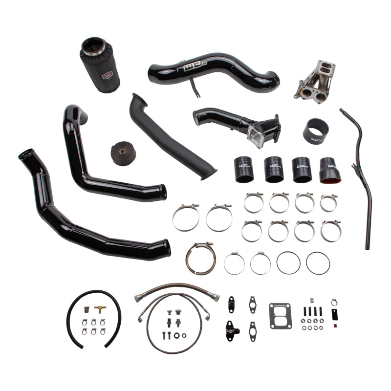 Wehrli 2001-2004 Chevrolet LB7 6.6L Duramax S300 Single Turbo Install Kit - Candy Red Turbo Install Kits Wehrli