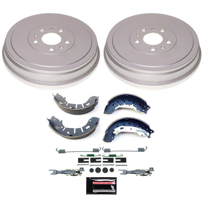 Power Stop 15-22 Ram ProMaster City Rear Autospecialty Drum Kit Brake Drums PowerStop