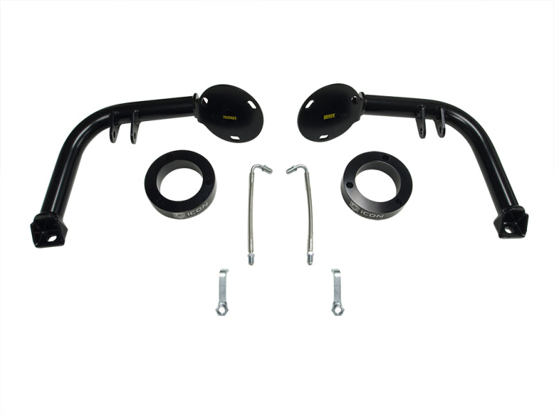 ICON 2007+ Toyota FJ / 2003+ Toyota 4Runner/05-Up Tacoma S2 Shock Hoop Kit Brackets ICON