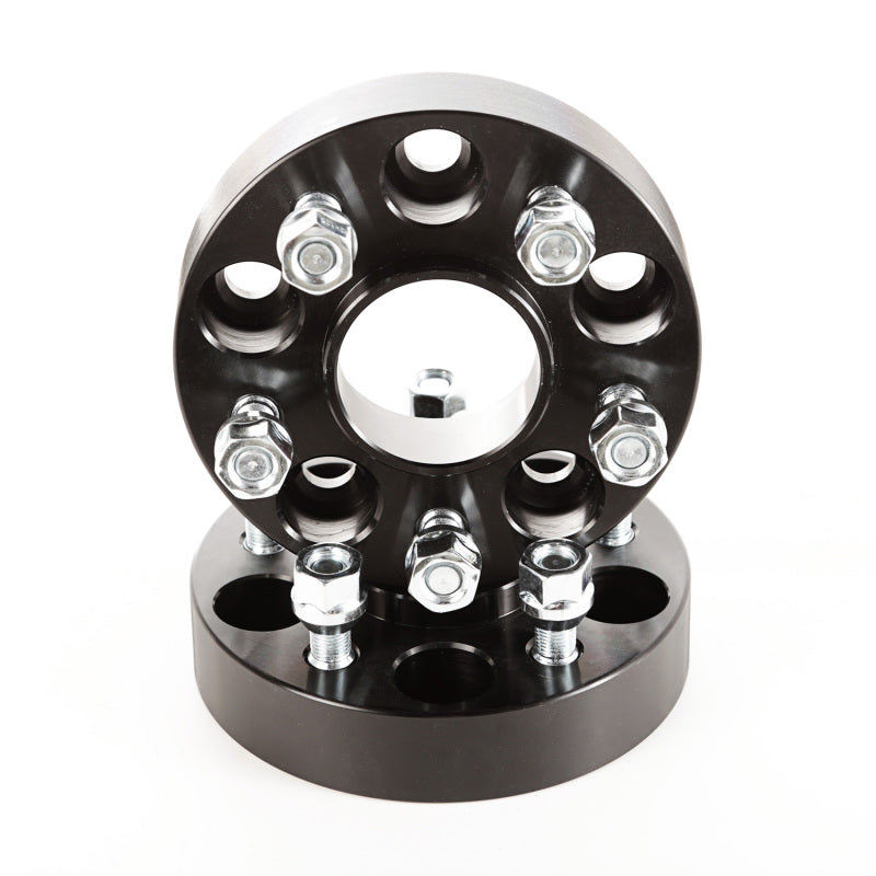Rugged Ridge Wheel Spacers Black 1.25 inch 15-18 Renegade Wheel Spacers & Adapters Rugged Ridge
