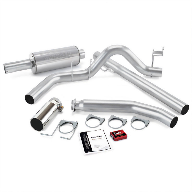 Banks Power 02 Dodge 5.9L Std Cab Git-Kit - SS Single Exhaust w/ Chrome Tip Performance Packages Banks Power
