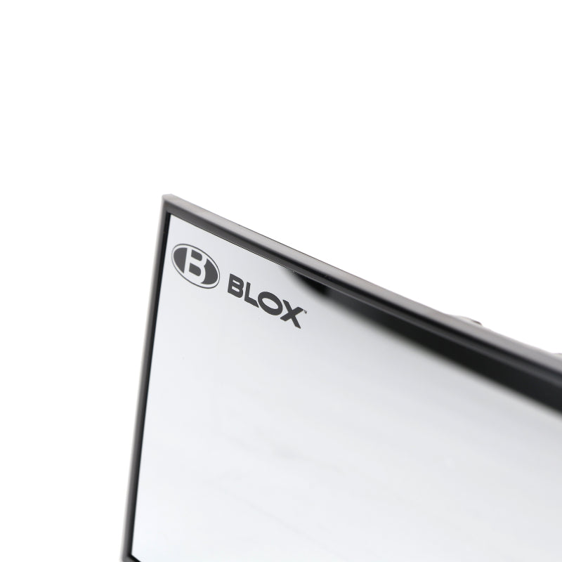 BLOX Racing 290mm Convex Mirror Black Frame No Tint Rear View Mirrors BLOX Racing