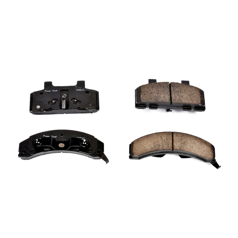 Power Stop 83-96 Buick Century Front Z16 Evolution Ceramic Brake Pads Brake Pads - OE PowerStop