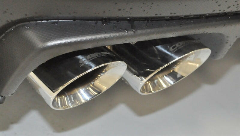 Corsa 2015-2021 Subaru WRX Cat Back Exhaust Polished Quad 3.5in Tips Sport Catback CORSA Performance