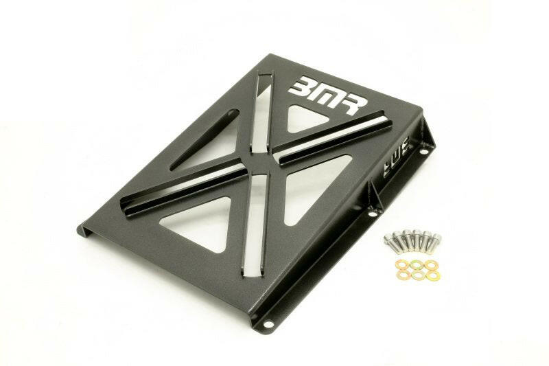 BMR 67-69 1st Gen F-Body Convertible Only Driveshaft Tunnel Brace - Black Hammertone Chassis Bracing BMR Suspension