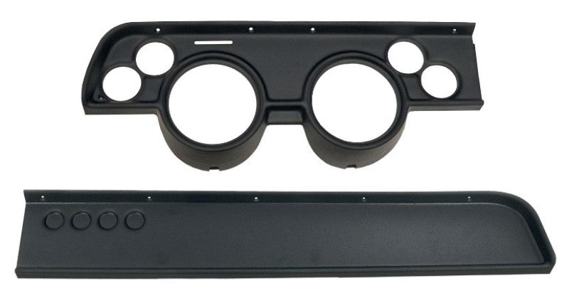 Autometer 67-68 Mercury Cougar No AC Direct Fit Gauge Panel 3-3/8in x2 / 2-1/16in x4 Performance Monitors AutoMeter