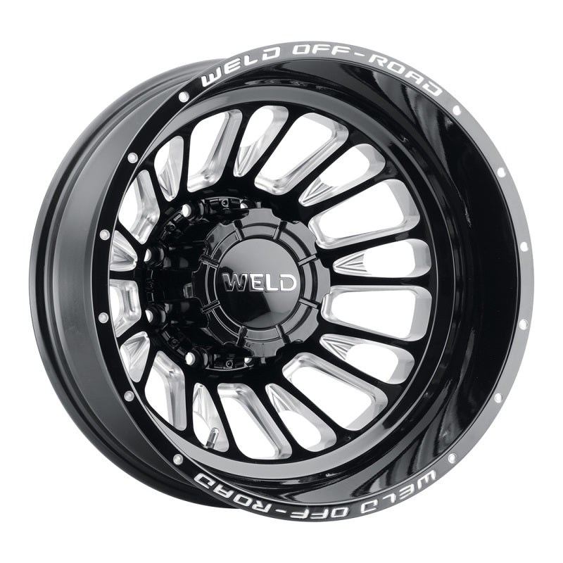 Weld Off-Road W121 20X8.25 Scorch Outer 8X165.1 ET-240 BS-4.67 Gloss Black MIL 121.6 Wheels - Cast Weld