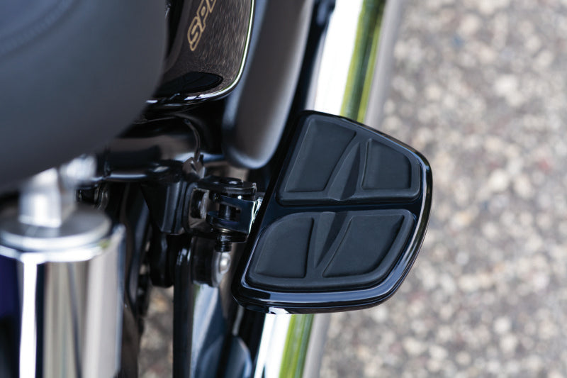 Kuryakyn Kinetic Mini Boards Without Adapter Black Running Boards Kuryakyn