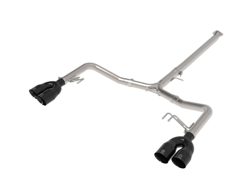 aFe Takeda 21-24 Kia K5 GT L4-2.5L (t) SS Axle-Back Exhaust System w/ Black Tips Axle Back aFe
