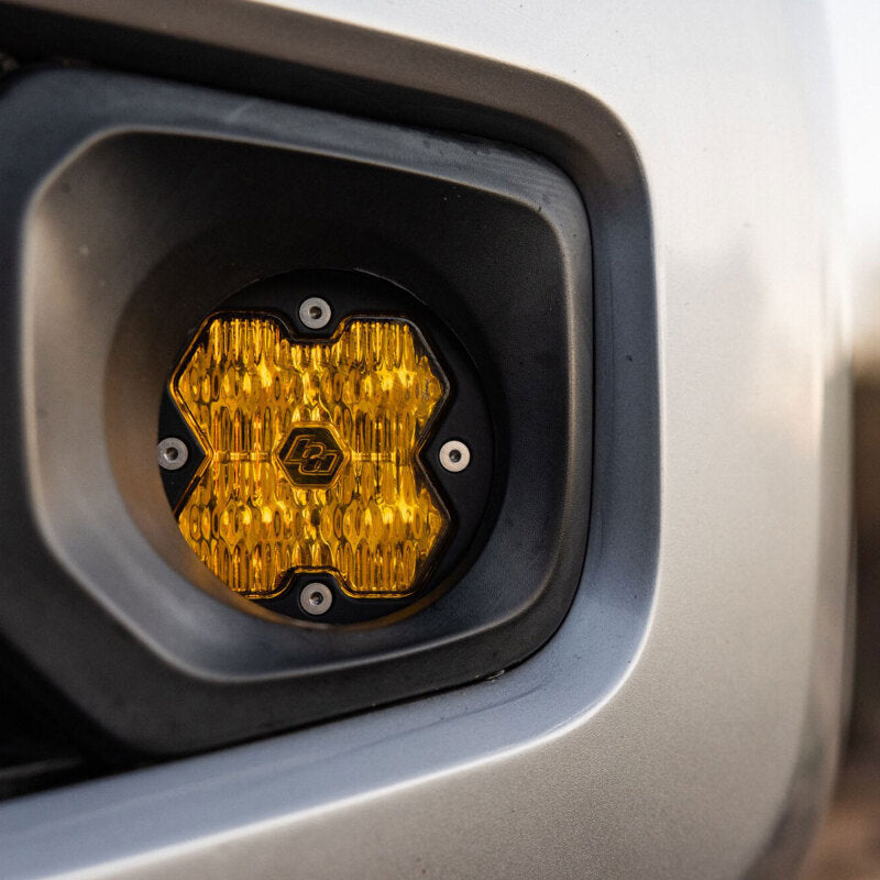 Baja Designs 12-23 Tacoma / 14-21 Tundra / 10-24 4Runner Squadron Sport 2.0 Fog Kit(WC) - Baja Amber Fog Lights Baja Designs