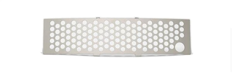 Putco 11-14 Ford F-150 - EcoBoost Bumper Grille Insert - SS Punch Design - w/ Heater Plug Opening Grilles Putco