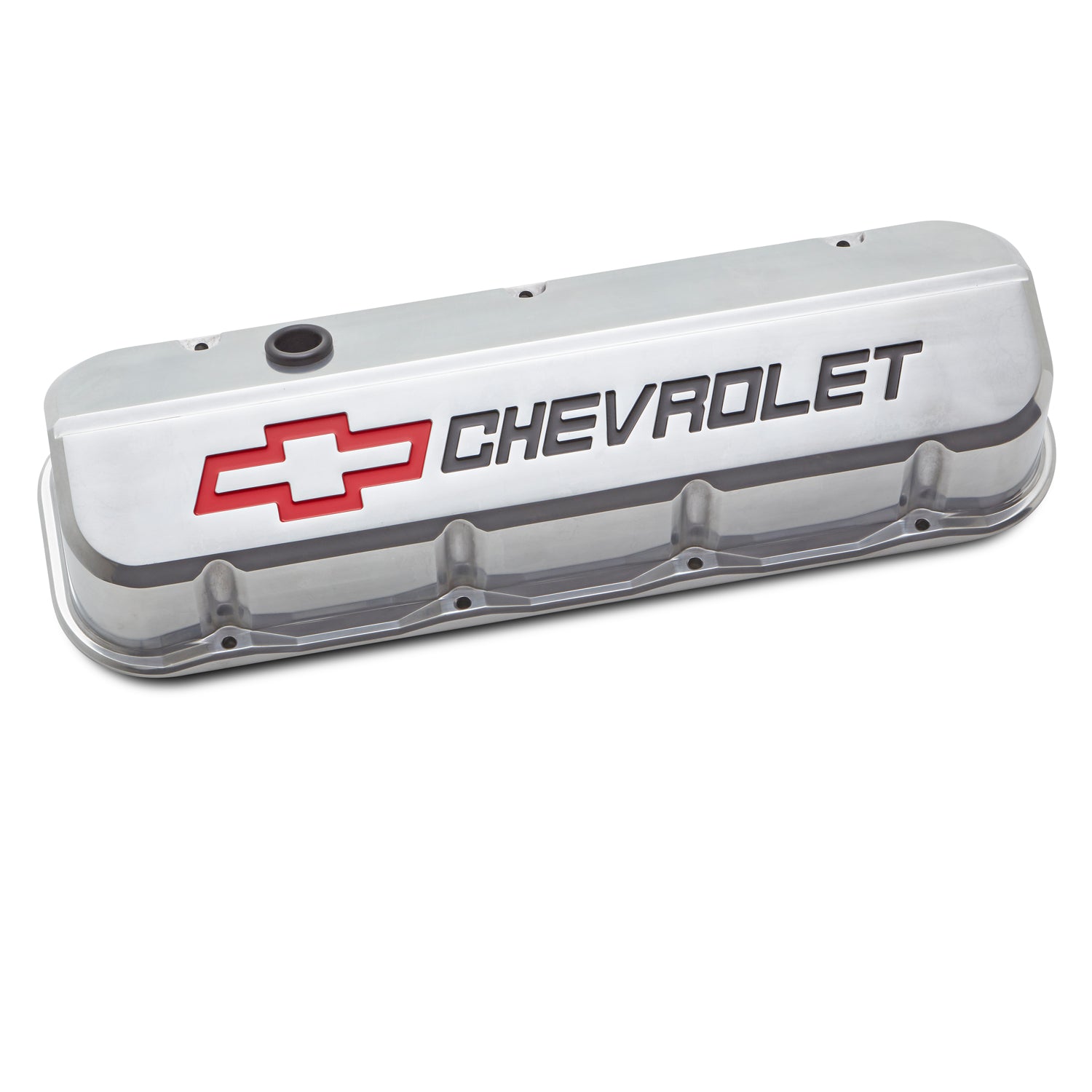 Slant Edge Valve Covers BBC Polished Engine Valve Cover Proform