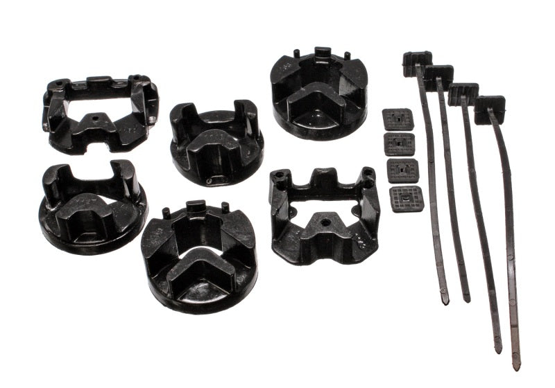 Energy Suspension 95-99 Chrysler Neon Black Motor & Transmission Mount Inserts Bushing Kits Energy Suspension