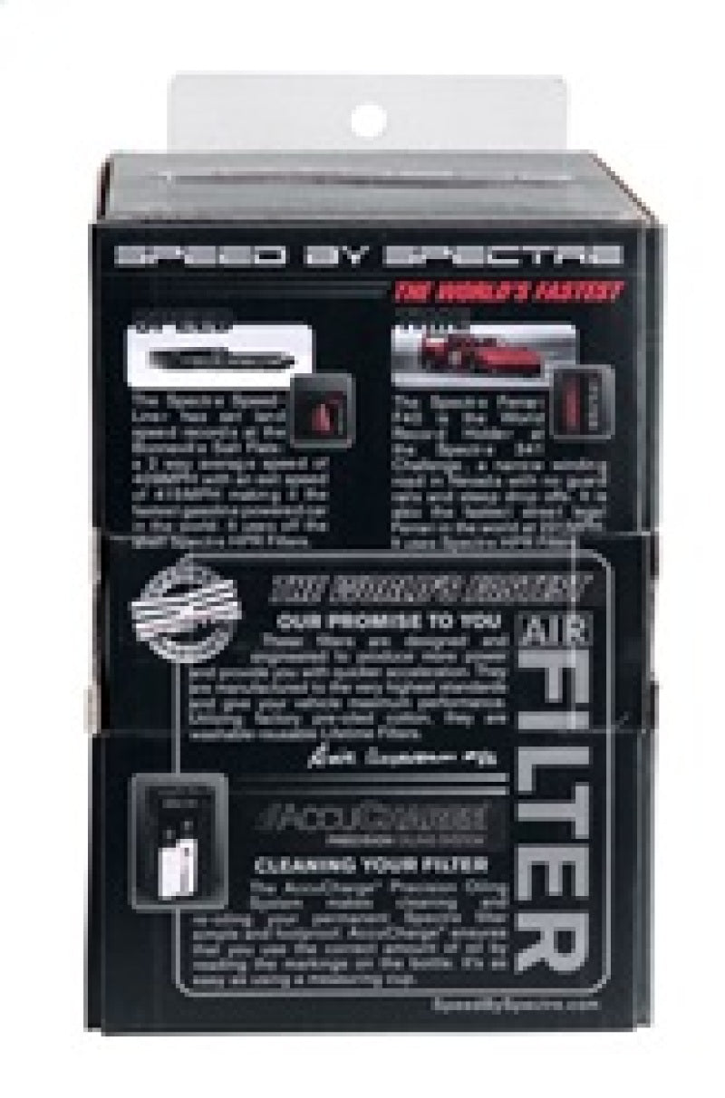 Spectre Adjustable Conical Air Filter 2-1/2in. Tall (Fits 3in. / 3-1/2in. / 4in. Tubes) - Blue Air Filters - Universal Fit Spectre