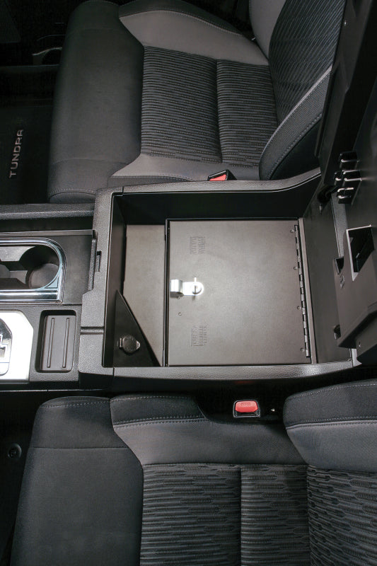 Tuffy Console Safe W/ Combo Lock For Toyota Tundra W/ Flow Thru Console Cargo Boxes & Bags Tuffy Products