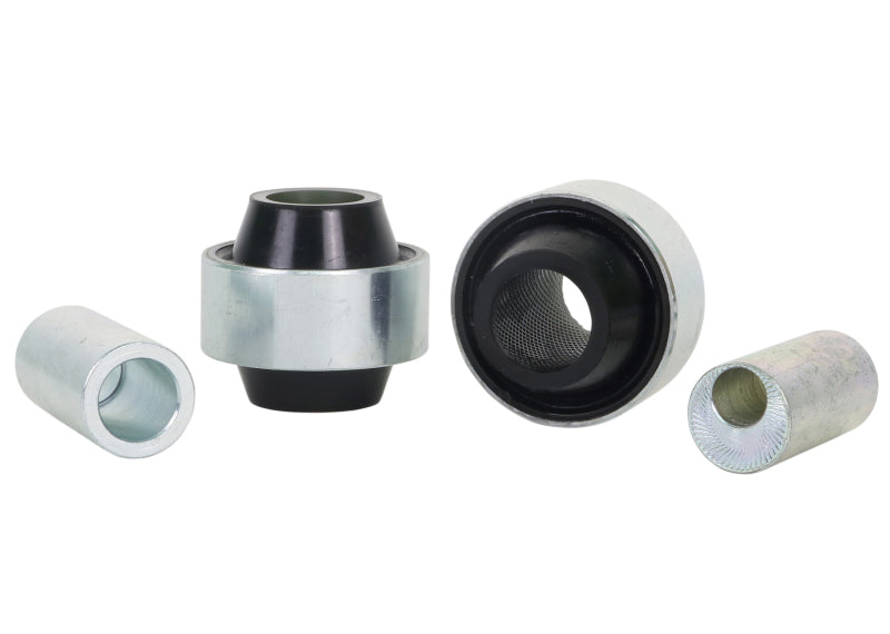 Whiteline Plus 10/08+ Mitsubishi Lancer CJ Anti-Lift/Caster Fr C/A - Lwr Inner Rear Bushing Kit Bushing Kits Whiteline