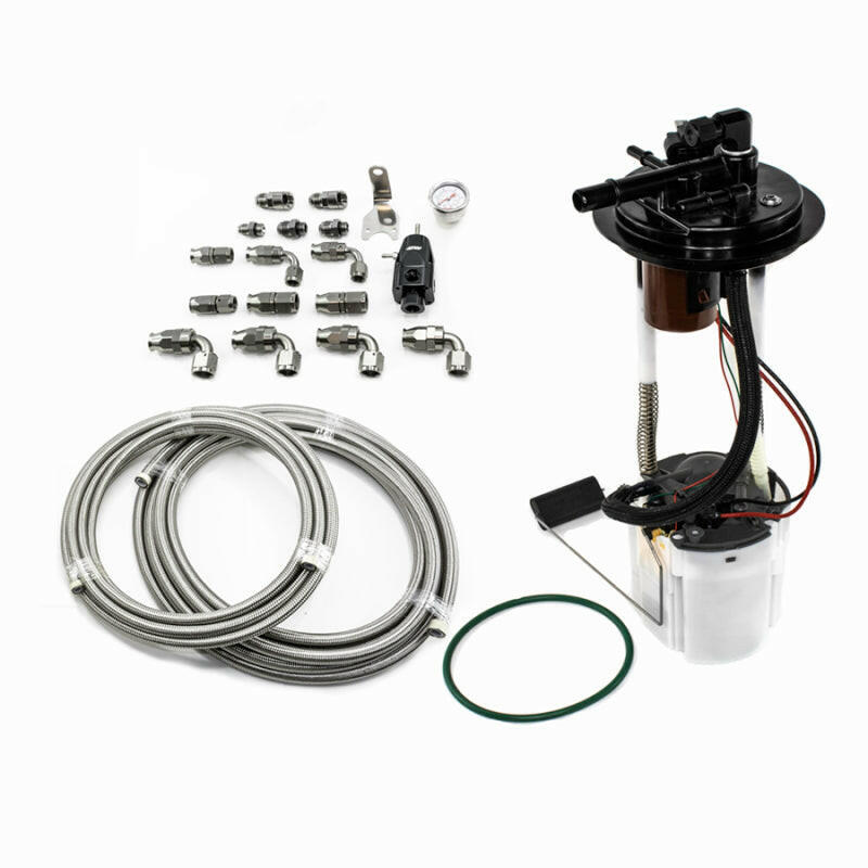 DeatschWerks 05-09 GM Truck DW400 Pump Module w/PTFE fuel lines Fuel Pumps DeatschWerks