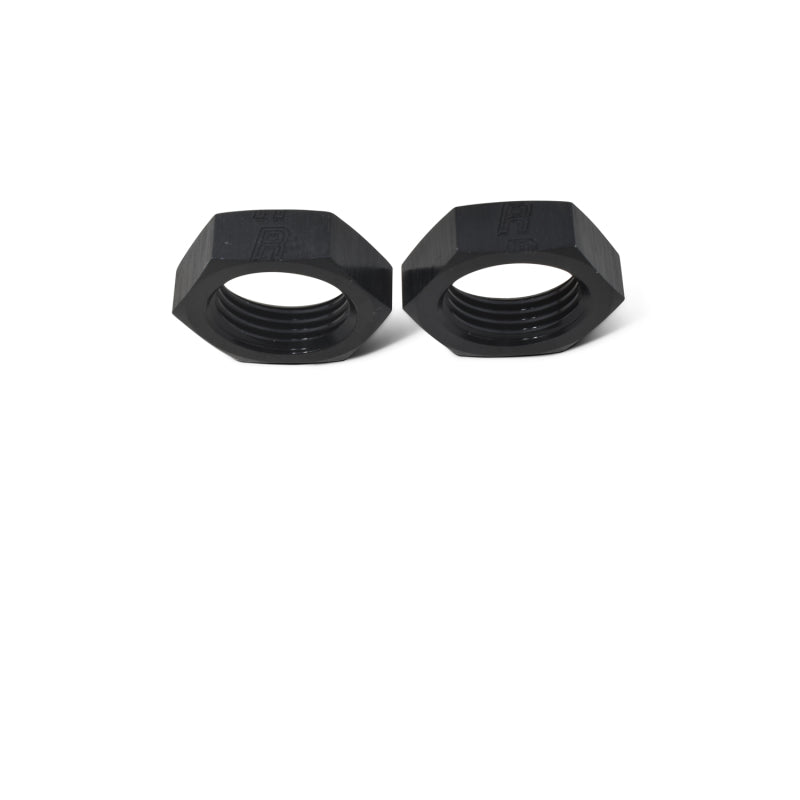 Russell Performance -8 AN to 1/2in NPT 90 Degree Flare to Pipe Adapter (Black) Fittings Russell