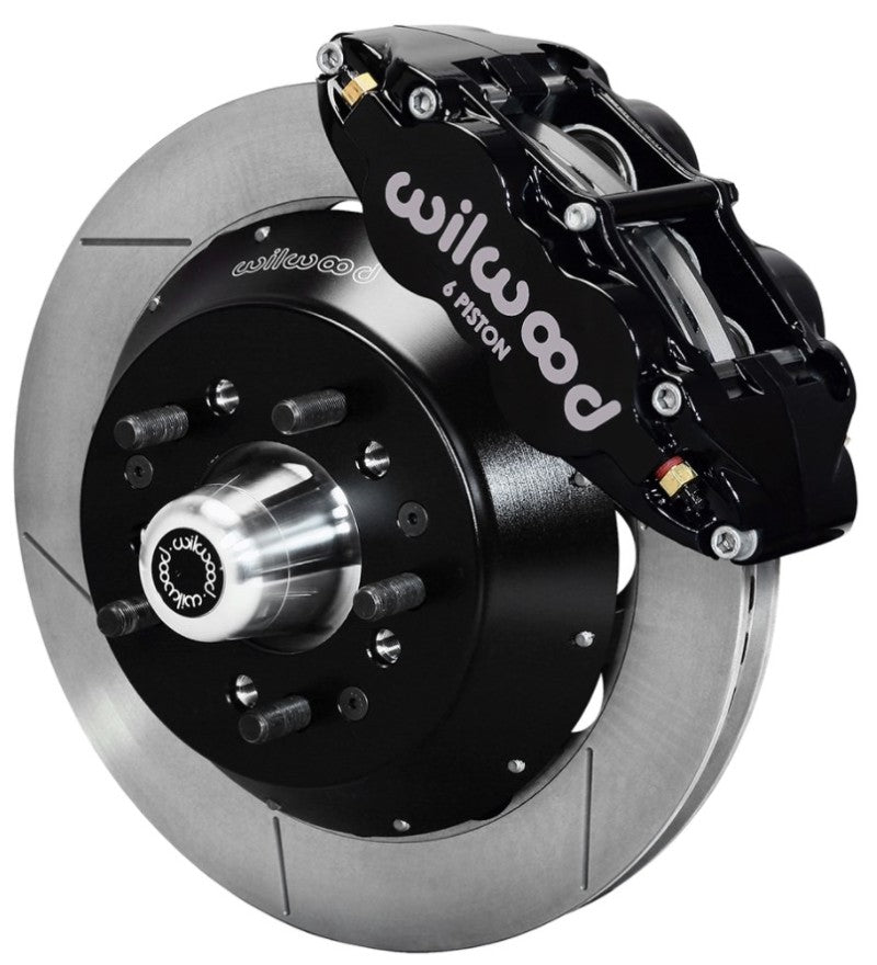 Wilwood Narrow Superlite 6R Dust-Seal Big Brake Front Brake Kit 14in. With Wilwood Pro Spindle Big Brake Kits Wilwood
