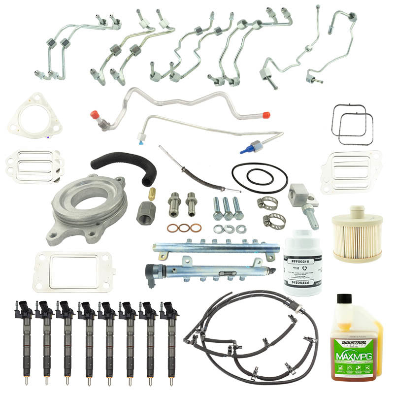 Industrial Injection 11-16 Duramax 6.6L LML Bosch Disaster Kit w/ CP3 Conversion Kit ONLY (No CP3) Fuel Systems Industrial Injection