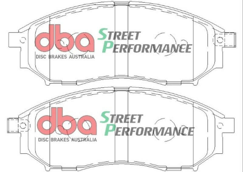 DBA 02-06 Infiniti Q45 SP500 Brake Pads Brake Pads - Performance DBA