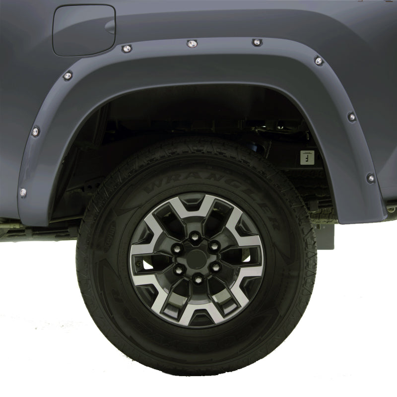 EGR 16+ Toyota Tacoma w/Mudflap Bolt-On Look Color Match Fender Flares - Set - MagneticGray Fender Flares EGR