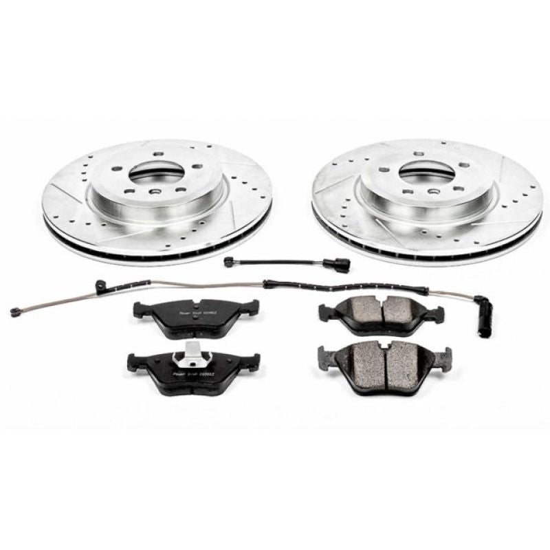 Power Stop 06-08 BMW Z4 Front Z23 Evolution Sport Brake Kit Brake Kits - Performance D&S PowerStop