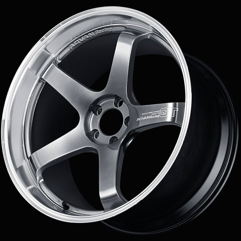 Advan GT Premium Version 19x8.5 +47 5x120 Machining and Hyper Platinum Black Wheel Wheels - Forged Advan