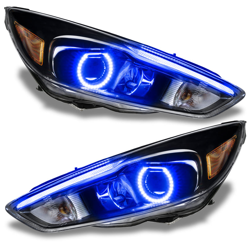 Oracle 15-17 Ford Focus RS/ST DRL Upgrade w/ Halo Kit - ColorSHIFT w/ Simple Controller Headlights ORACLE Lighting
