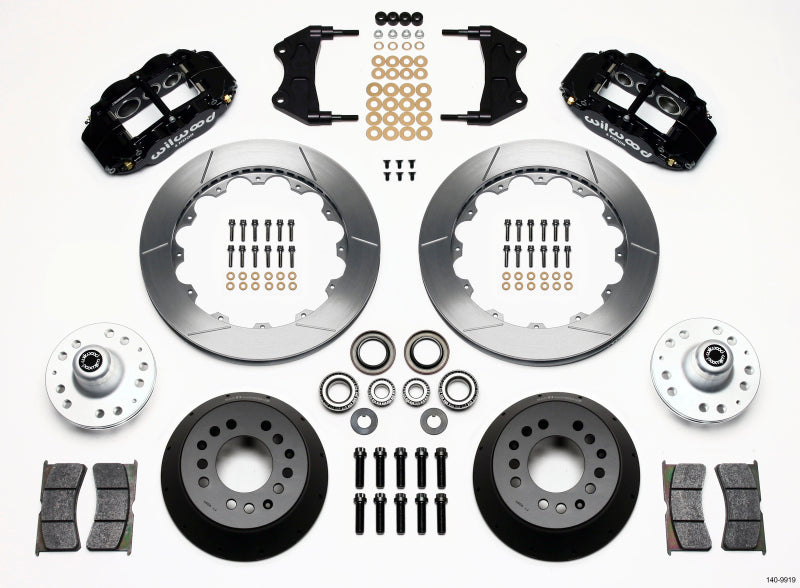 Wilwood Narrow Superlite 6R Front Hub Kit 12.88in WWE ProSpindle Big Brake Kits Wilwood